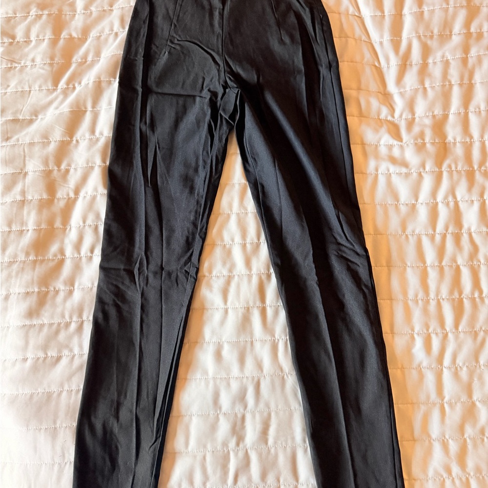 Black Fashionnova Slim Fit Pants